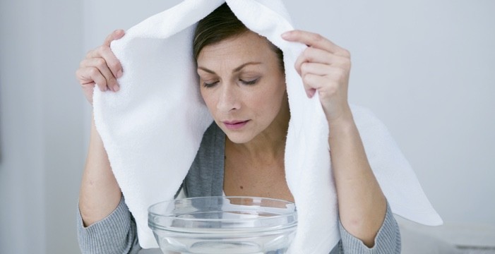Steam inhalation